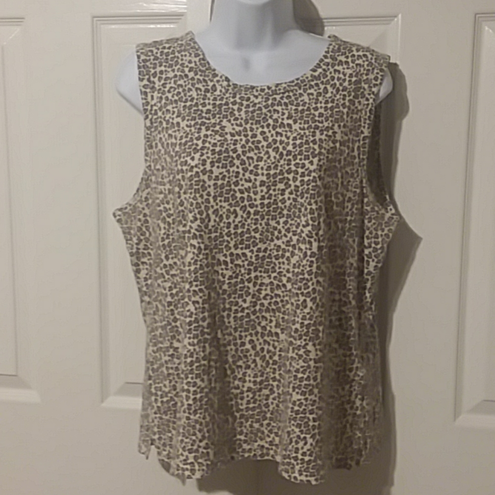Good Threads Leopard Print Tank Top